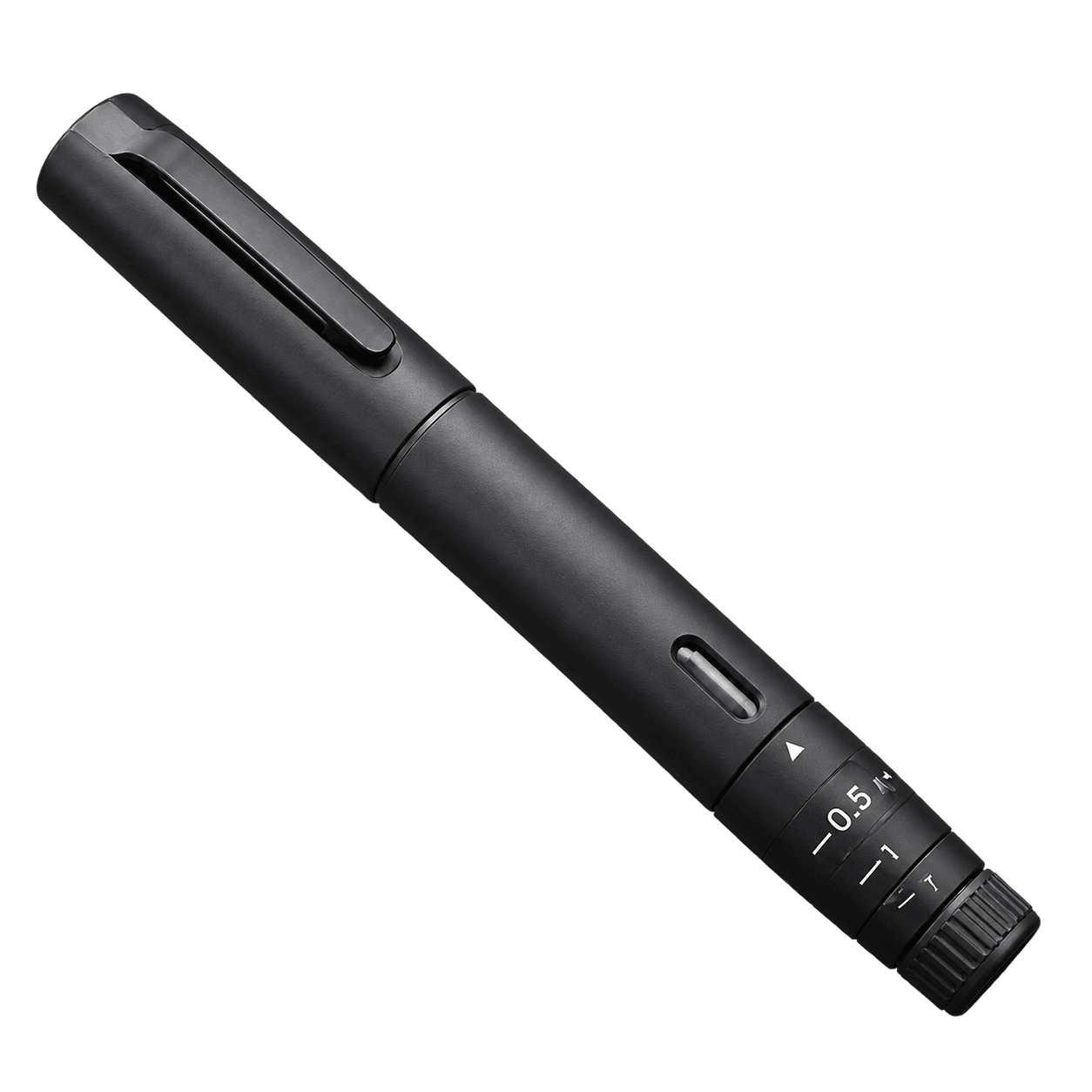 Professional Matte Black Disposable Injection Pen